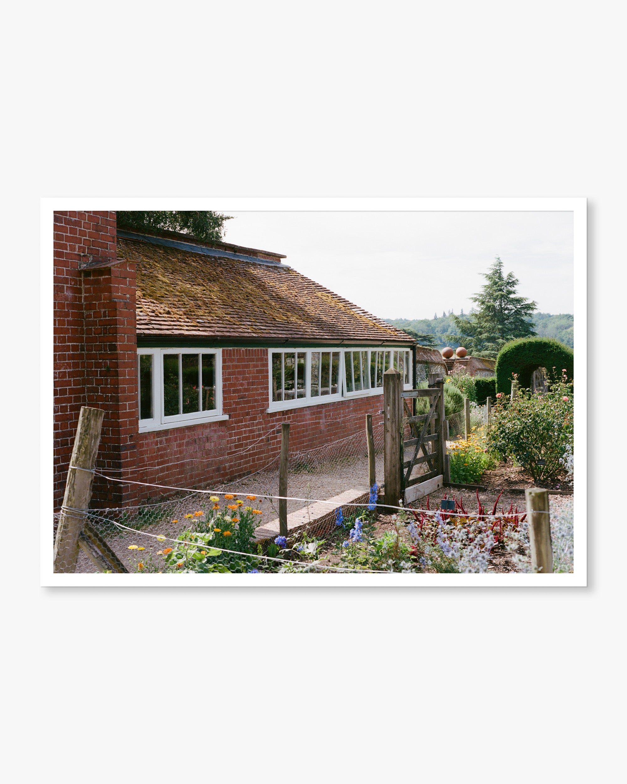 English Country Garden Print