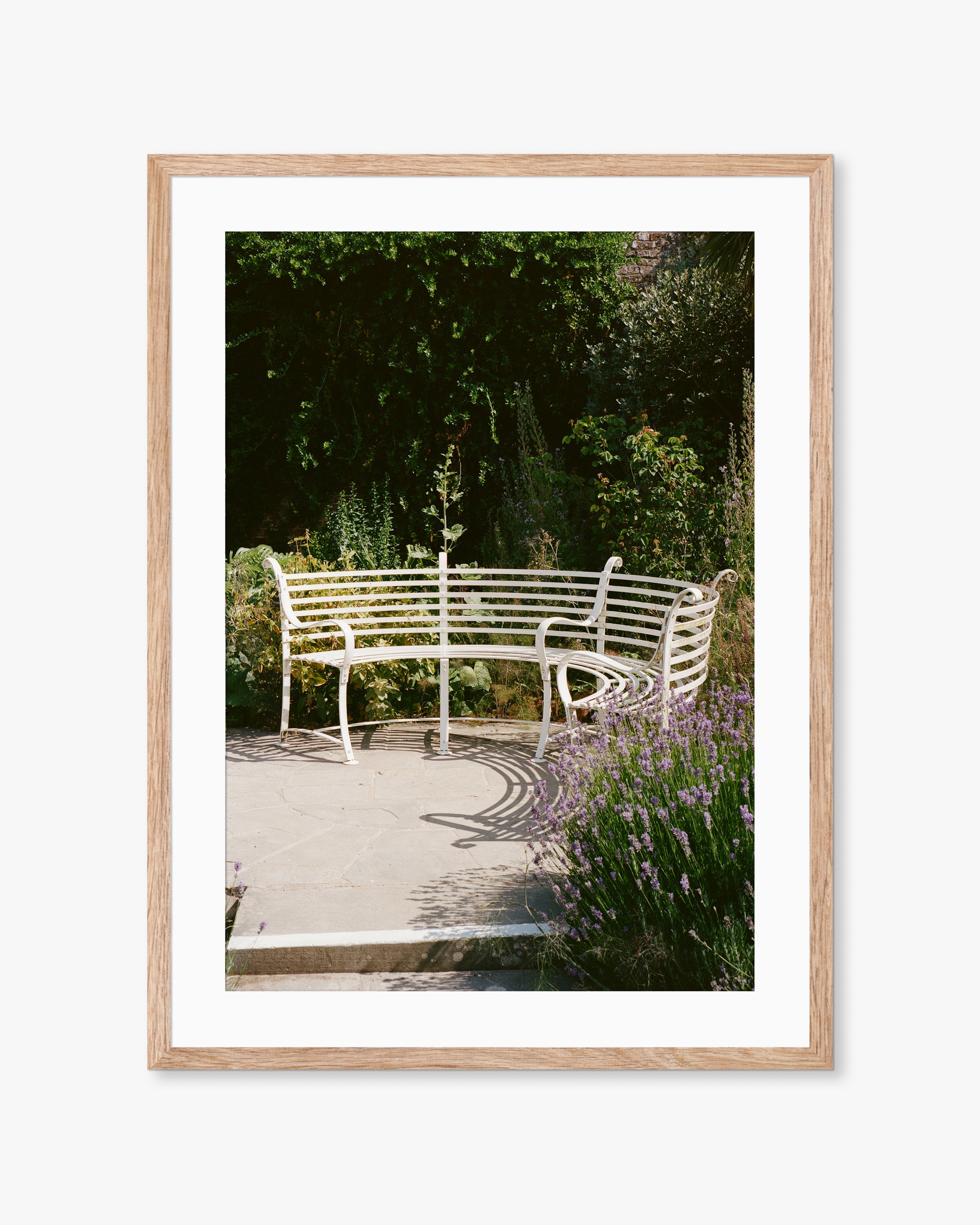 English Garden Terrace Print