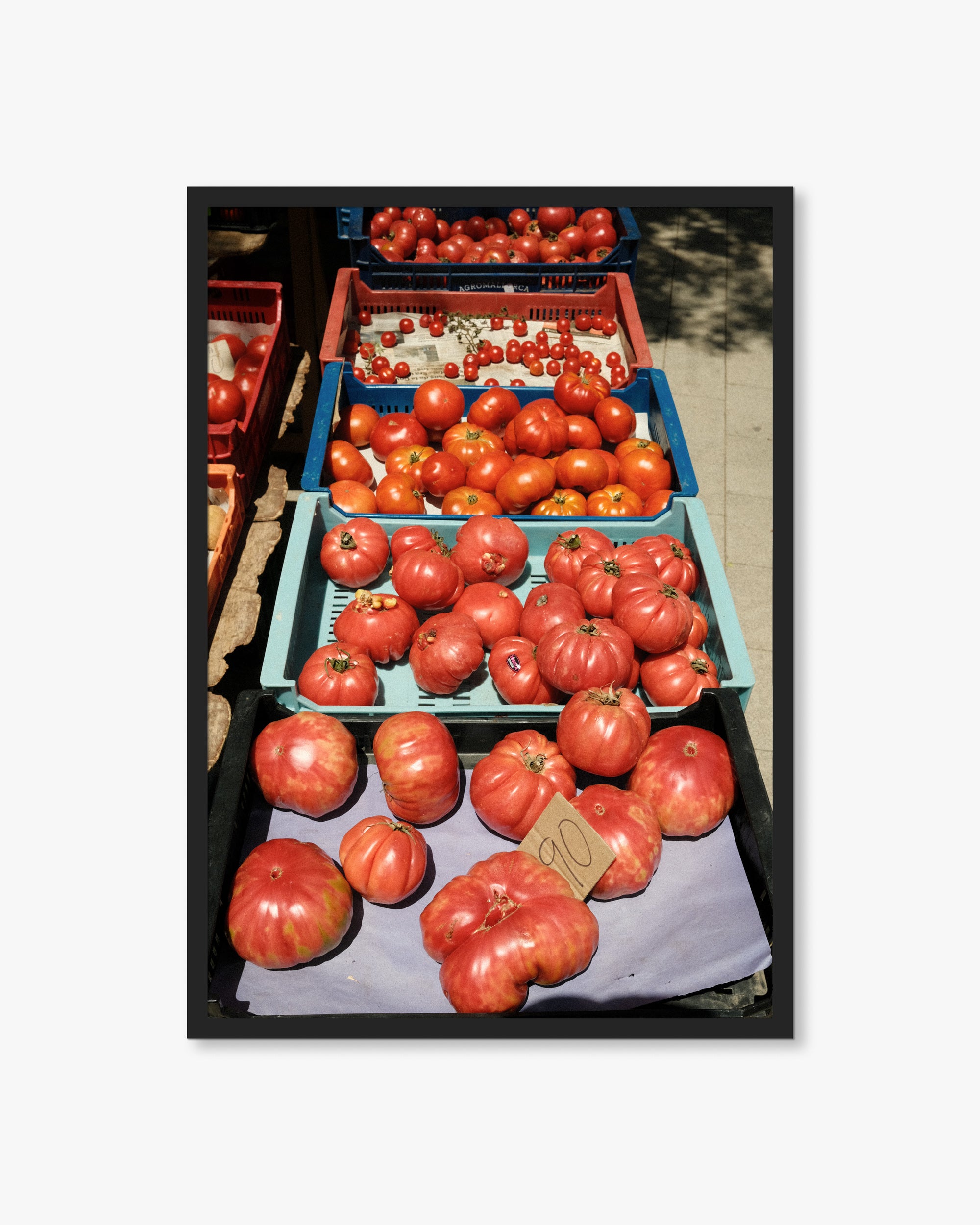 Mallorca Market Tomatoes Print