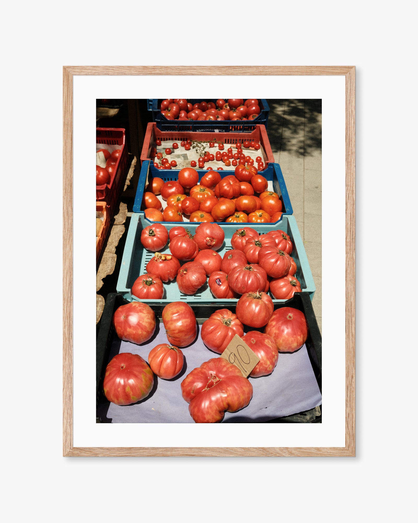 Mallorca Market Tomatoes Print
