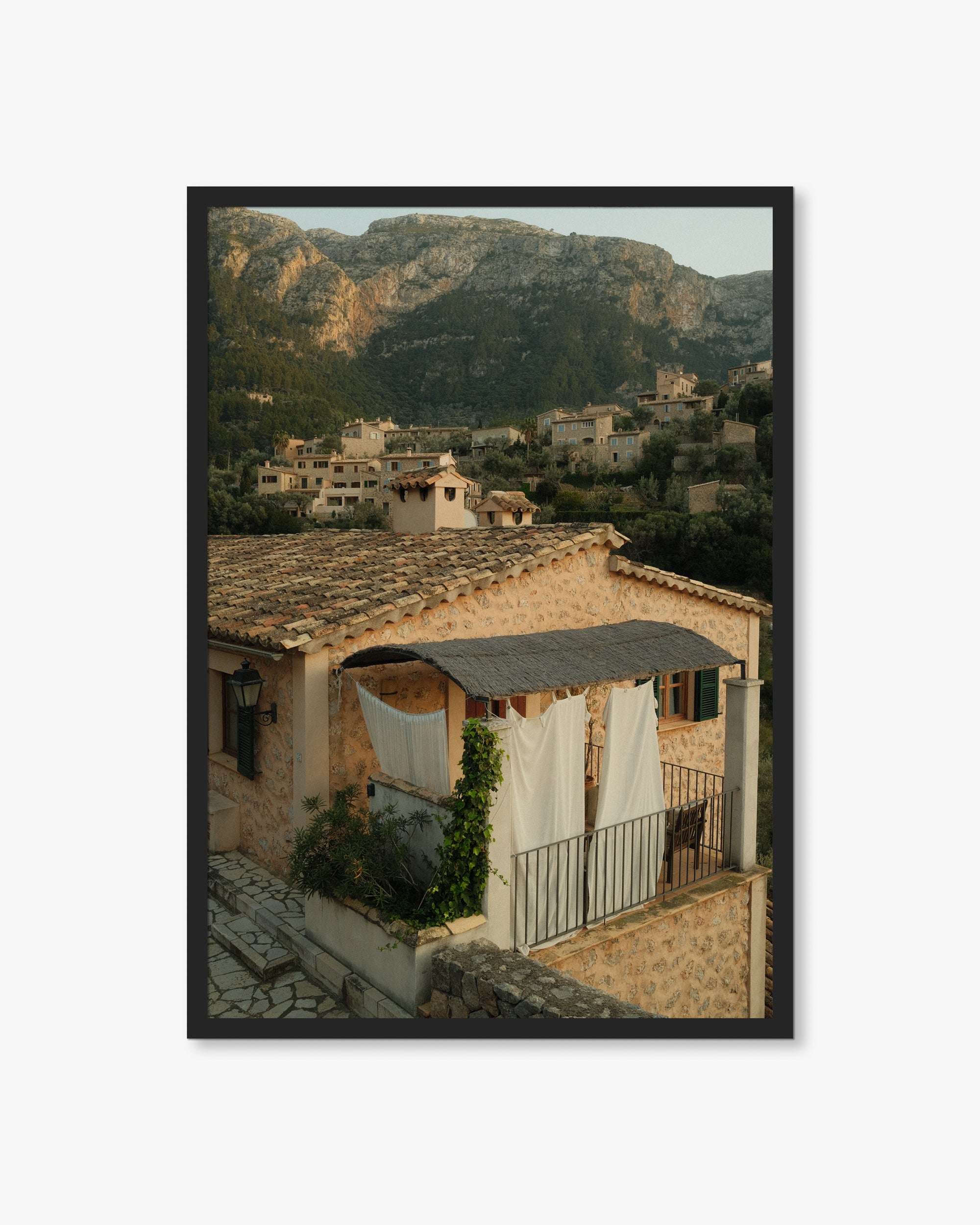 Mallorca Mountain Village Print