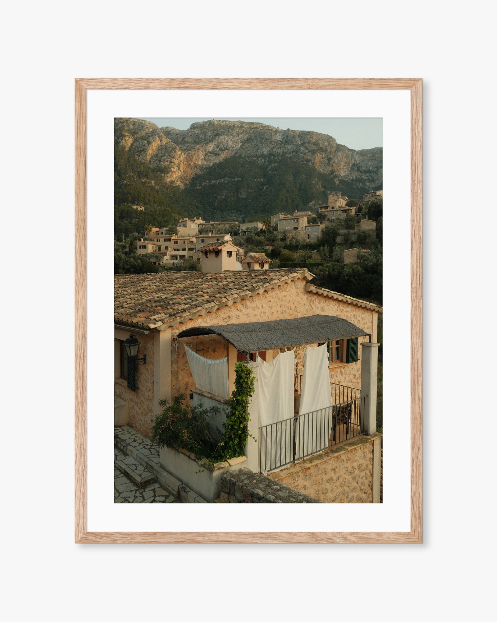 Mallorca Mountain Village Print