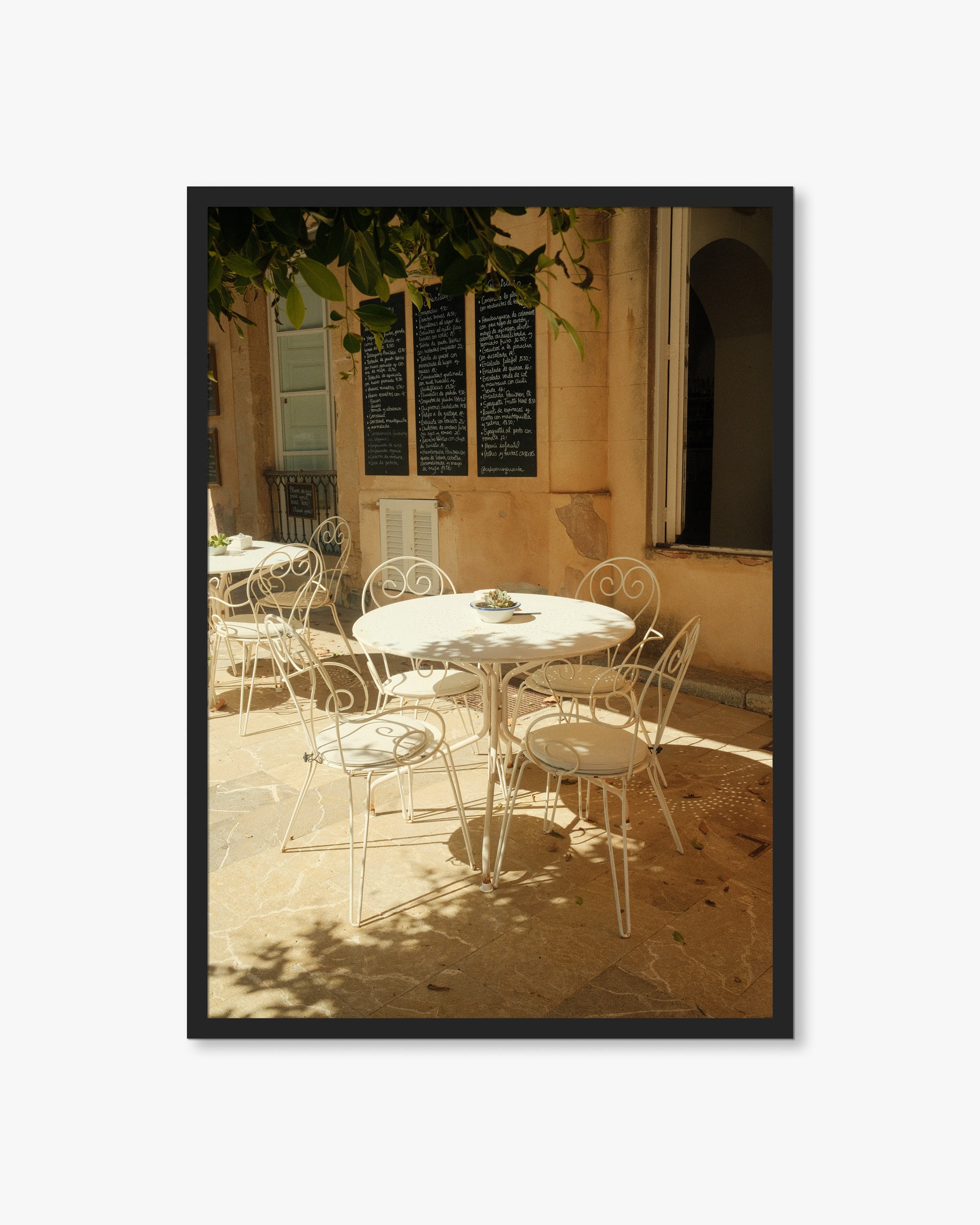 Mallorca Sunlight Terrace Print