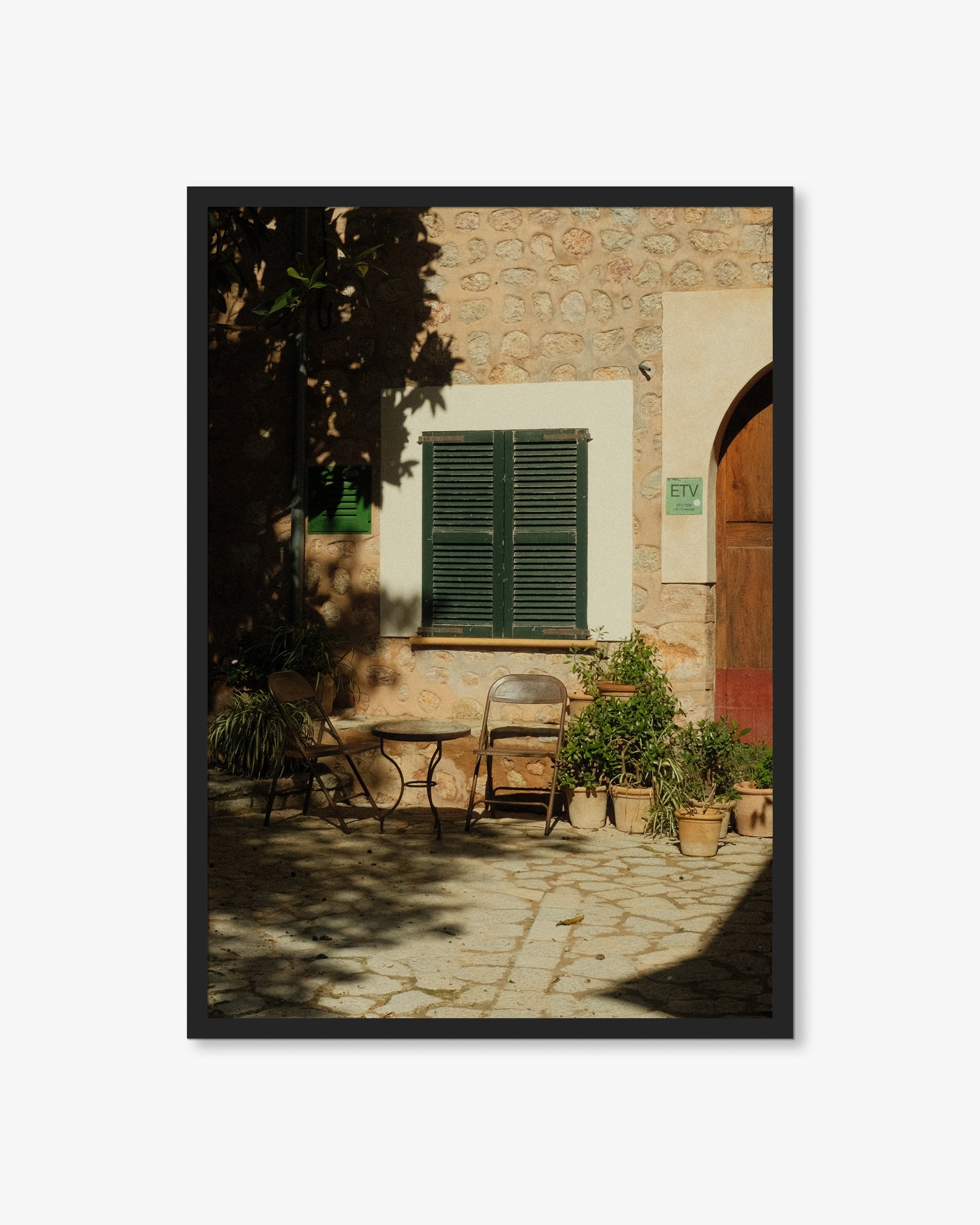 Mallorca Village Late Afternoon Print