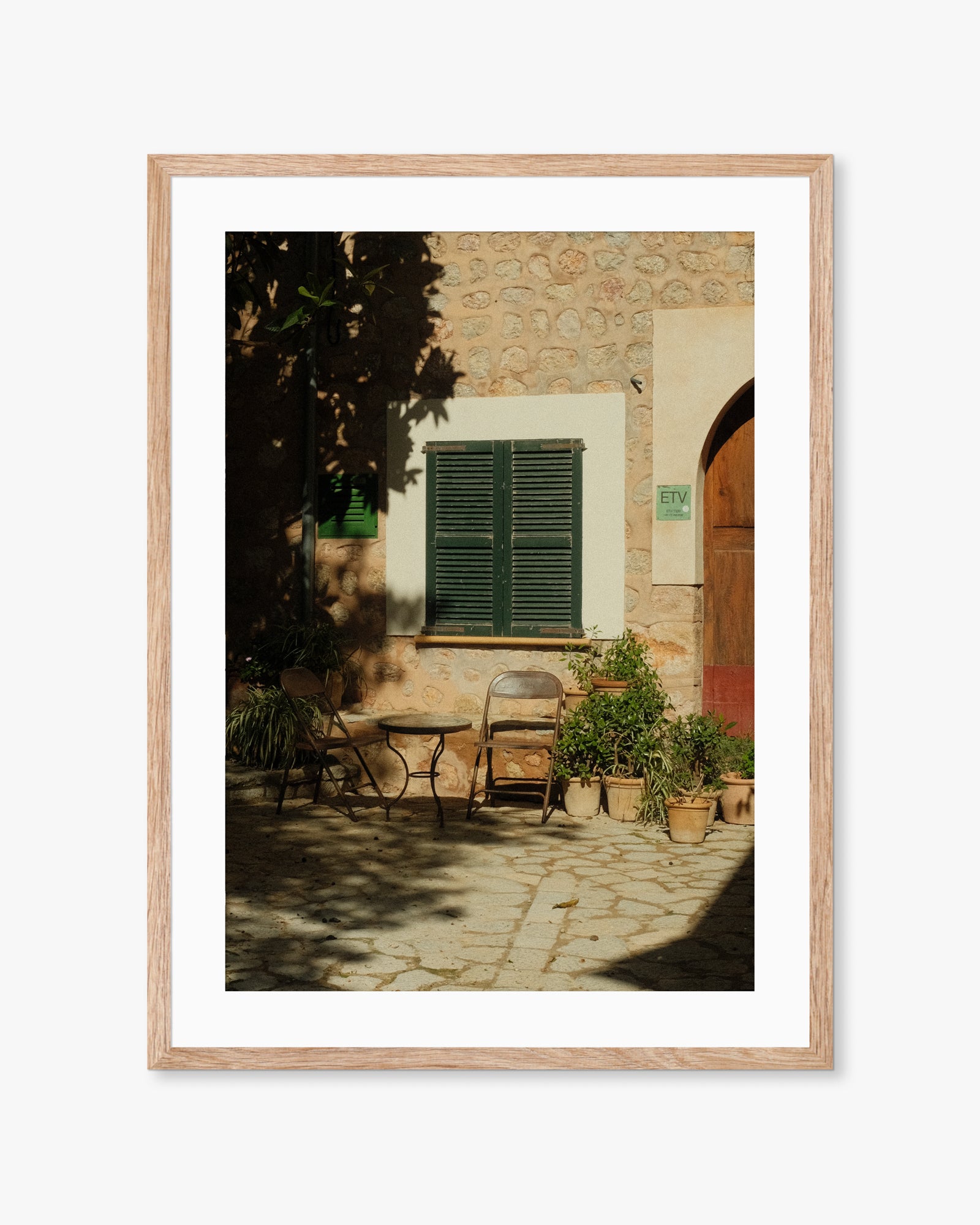 Mallorca Village Late Afternoon Print