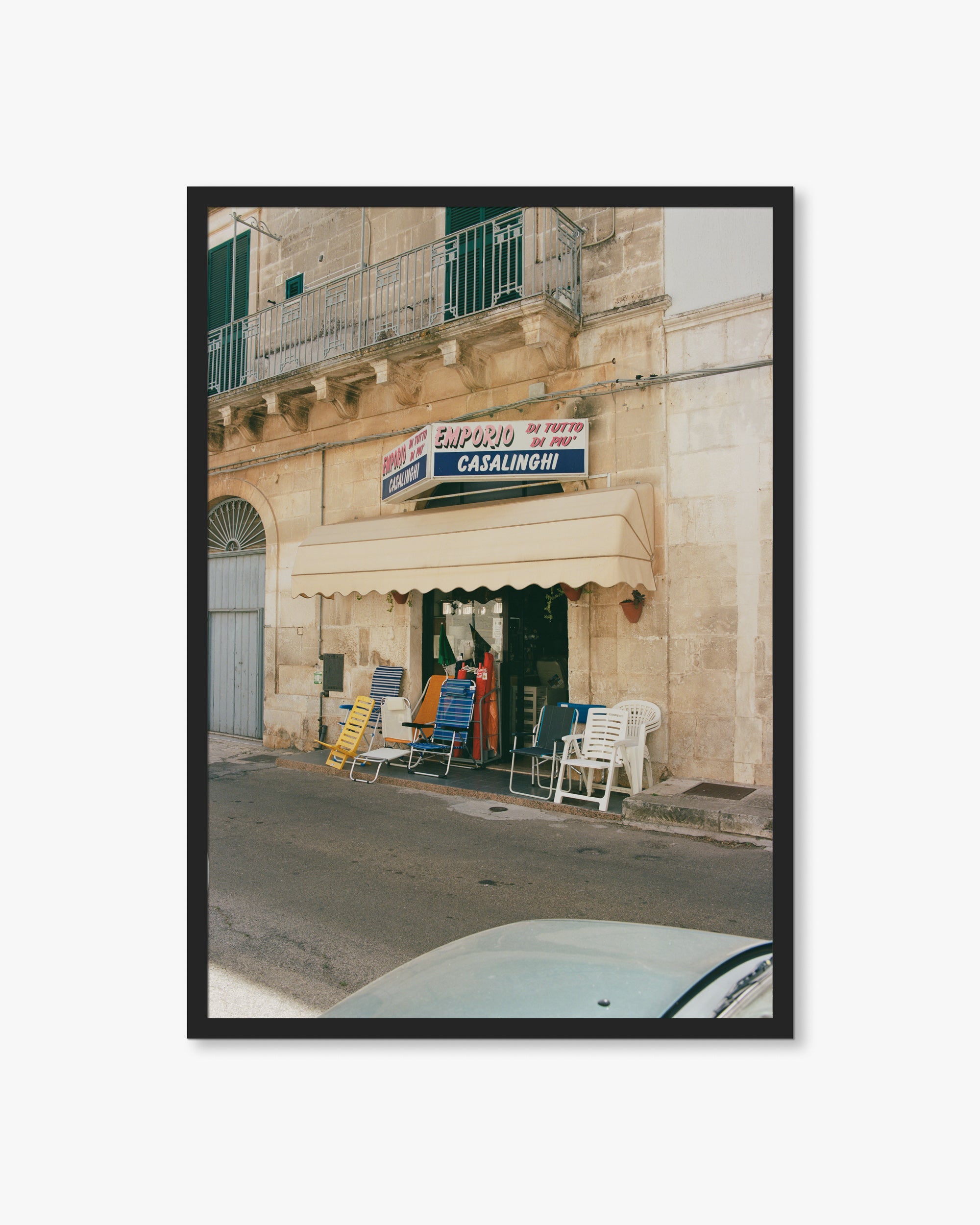 Puglia Chair Shop Print