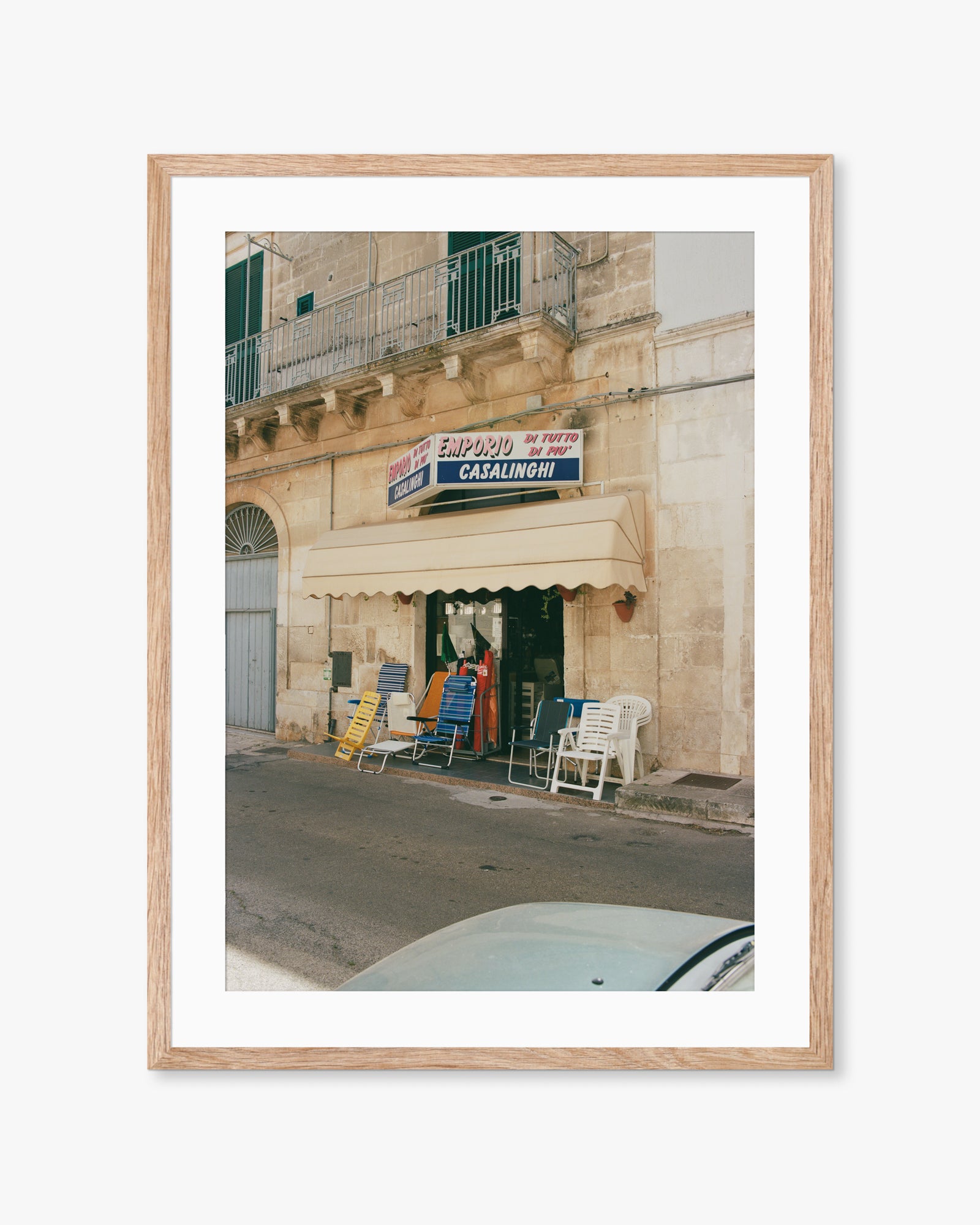 Puglia Chair Shop Print