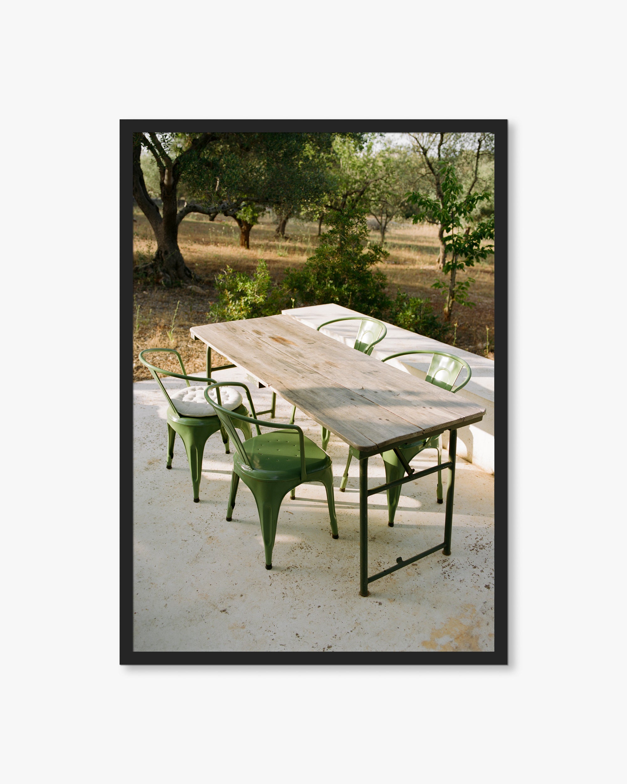 Puglia Outdoor Table Print