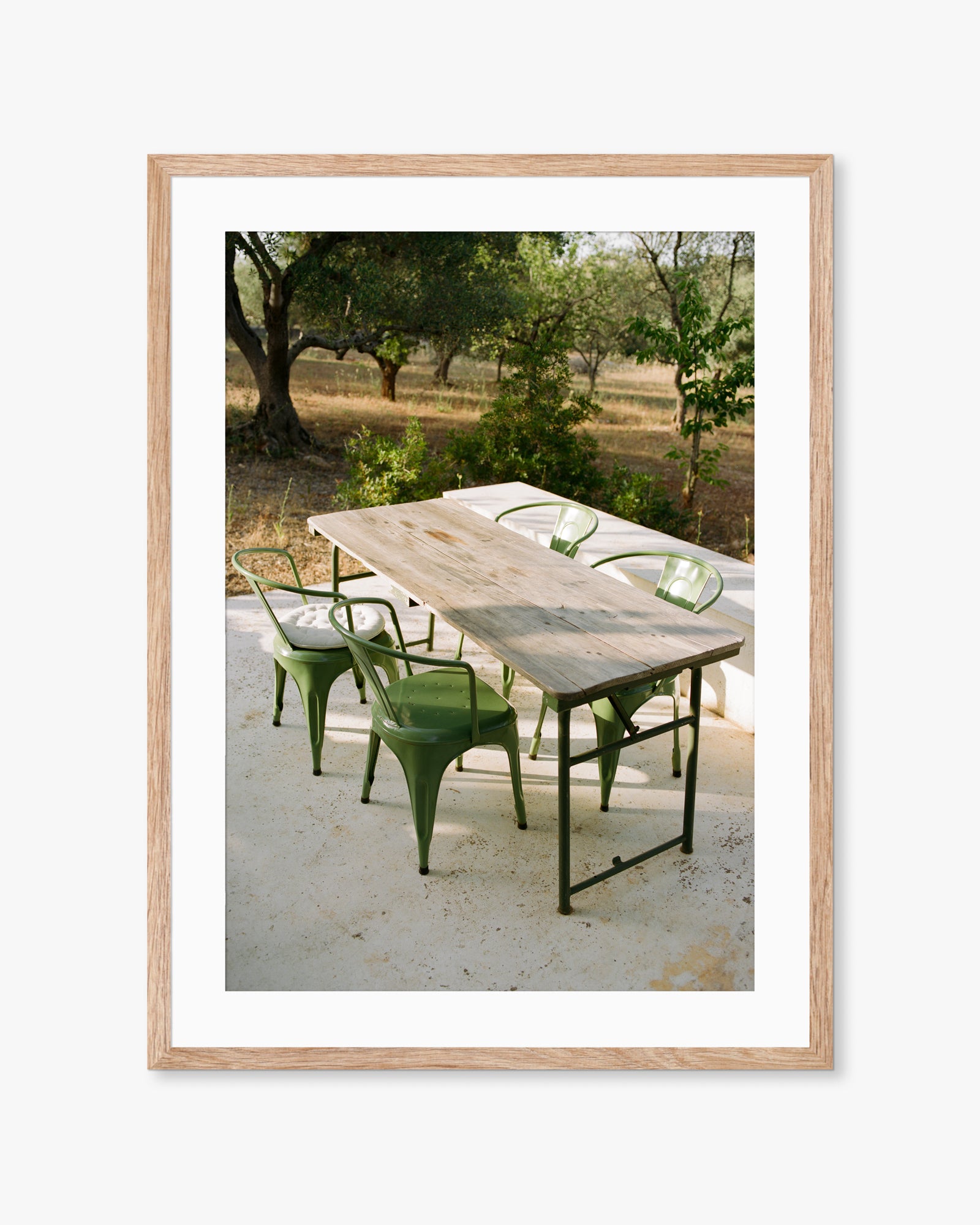 Puglia Outdoor Table Print